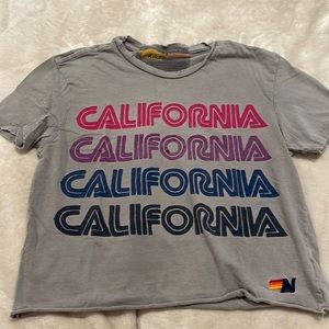 Authentic aviator nation tee shirt